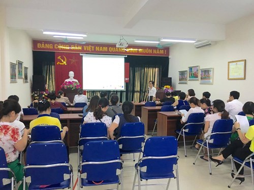 Trường Mầm non Gia Thượng tổ chức họp phụ huynh cuối năm học 2016-2017